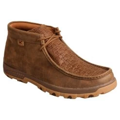 'Twisted X' Men's CellStretch® Chukka Driving Moc - Bomber / Chocolate -Footwear Sales Store MXC0013 AGR 4800x4800 4c1658eb da09 48d4 ade3 ebe759ab4b21 1024x1024@2x