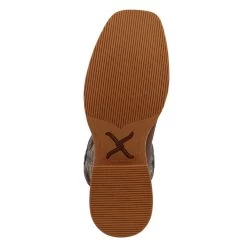 'Twisted X' Men's 12" Tech X Western Square Toe - Rustic Brown/ Navy -Footwear Sales Store MXTR004.09 4800x4800 R 1024x1024@2x