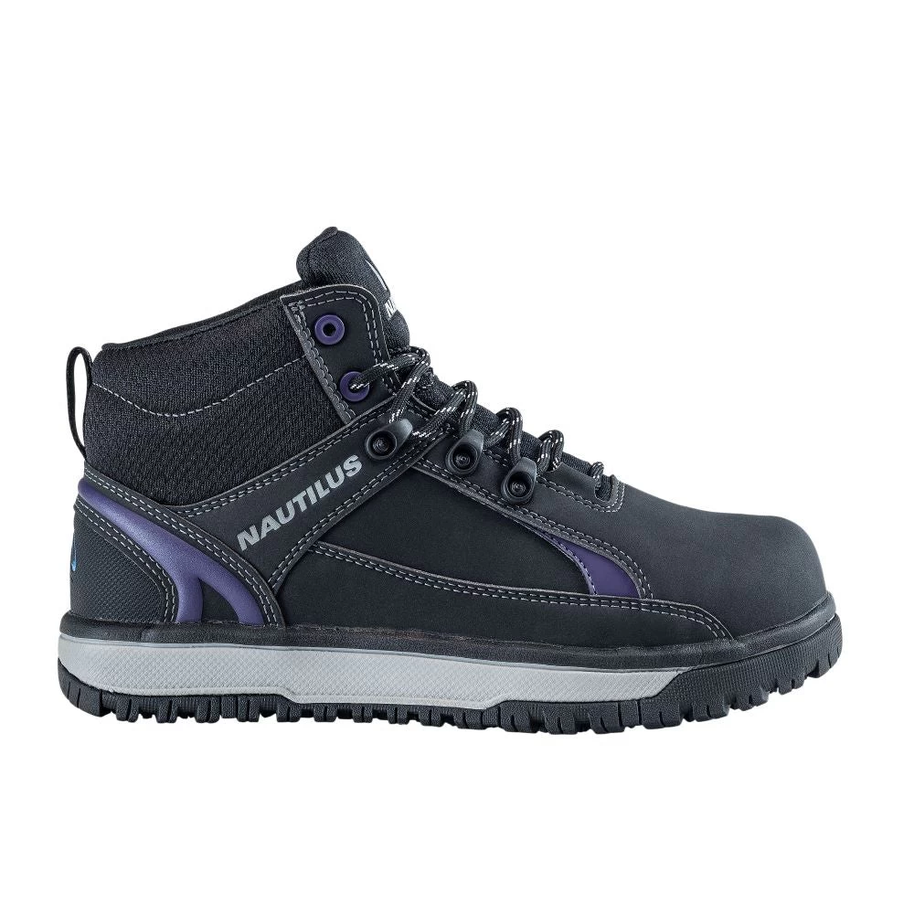 'Nautilus' Women's Urban Int. MetGuard EH SR Alloy Toe - Black / Purple 6 'Nautilus' Women's Urban Int. MetGuard EH SR Alloy Toe - Black / Purple - Image 6