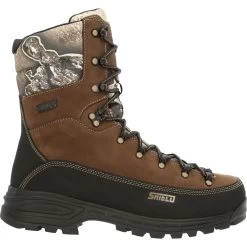 'Rocky' Men's 10" MTN Stalker Pro 800GR WP Hiker - Brown / Black /Realtree â„¢