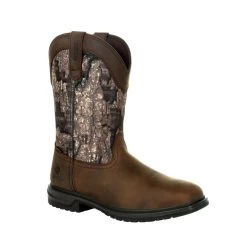 'Rocky' Men's 11" Worksmart 400G WP Western Soft Toe - Realtree Timber -Footwear Sales Store RKW0326 1024x1024@2x