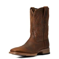 'Ariat' Men's 11" Rowder VentTek 360° Western Square Toe - Earth / Mack Brown -Footwear Sales Store S22 MNS WEST 10040237 3 4 front 1024x1024@2x