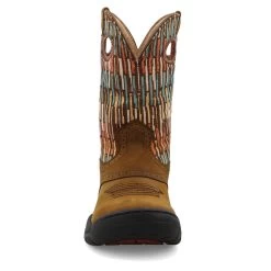 'Twisted X' Women's 9" All Around Work Soft Toe - Brown / Multi -Footwear Sales Store WAB0013.08 4800X4800 R 1024x1024@2x