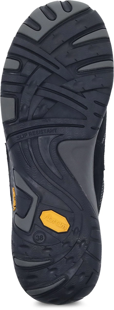 'Dansko' Women's WP Paisley - Black Suede (Wide) 3 'Dansko' Women's WP Paisley - Black Suede (Wide) - Image 3