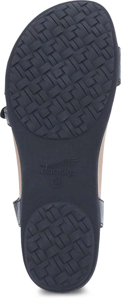 'Dansko' Women's Janelle - Black Glazed Kid Leather 2 'Dansko' Women's Janelle - Black Glazed Kid Leather - Image 2