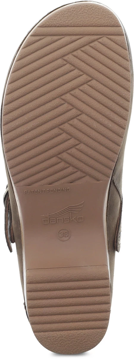 'Dansko' Women's Berry - Mushroom Burnished Nubuck 3 'Dansko' Women's Berry - Mushroom Burnished Nubuck - Image 3