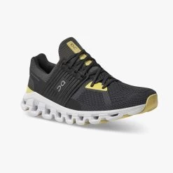 'On Running' Men's Cloudswift - Magnet / Citron -Footwear Sales Store cloudswift 2 fw21 magnet citron m g6 1024x1024@2x