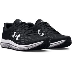 'Under Armour' Men's Charged Assert 10 - Black / White (Extra Wide) -Footwear Sales Store s7.3026176 001 PAIR 1024x1024@2x