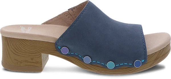'Dansko' Women's Giana - Blue Milled Nubuck 1 'Dansko' Women's Giana - Blue Milled Nubuck