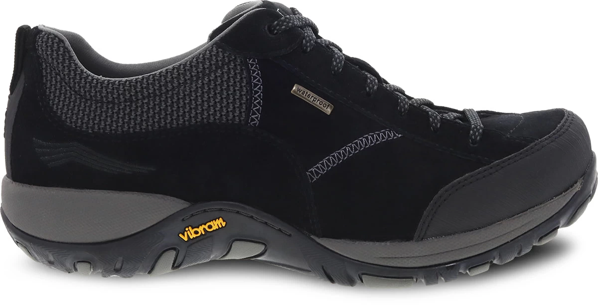 'Dansko' Women's WP Paisley - Black Suede (Wide) 1 'Dansko' Women's WP Paisley - Black Suede (Wide)