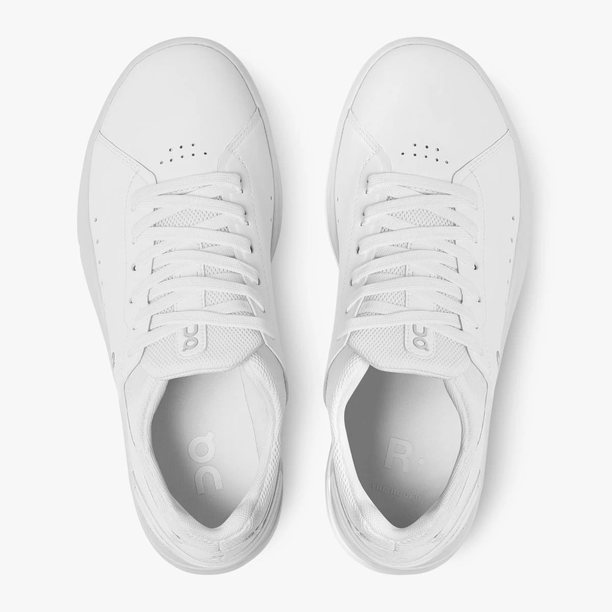 'On Running' Women's THE ROGER Advantage 1 Tennis Sneaker - White 2 'On Running' Women's THE ROGER Advantage 1 Tennis Sneaker - White - Image 2