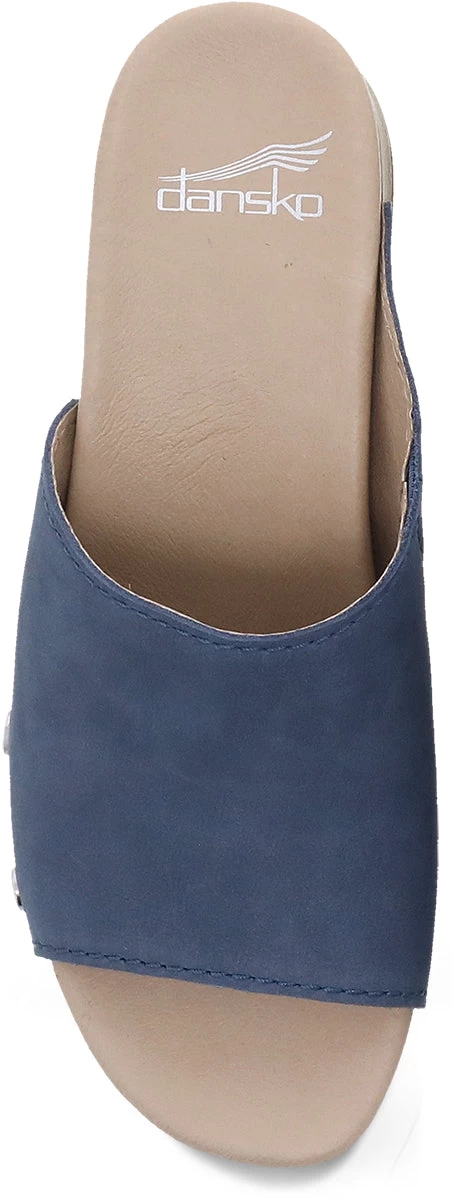 'Dansko' Women's Giana - Blue Milled Nubuck 2 'Dansko' Women's Giana - Blue Milled Nubuck - Image 2